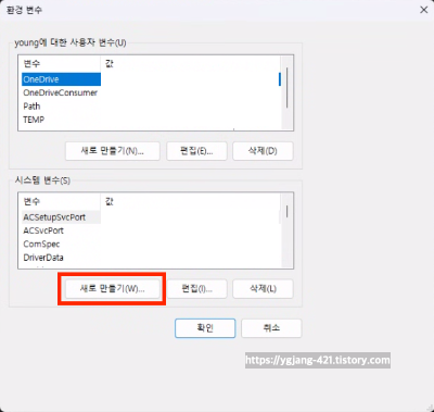 new system variable